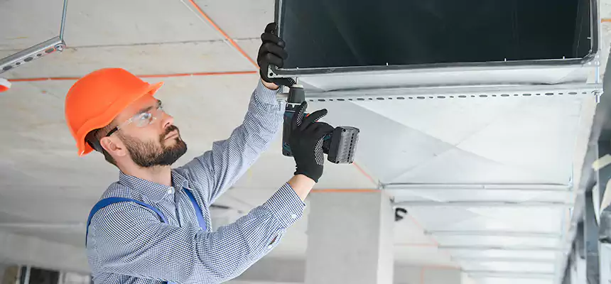 Roof Cap & Exterior Hood Lint Buildup Removal – Oak Forest